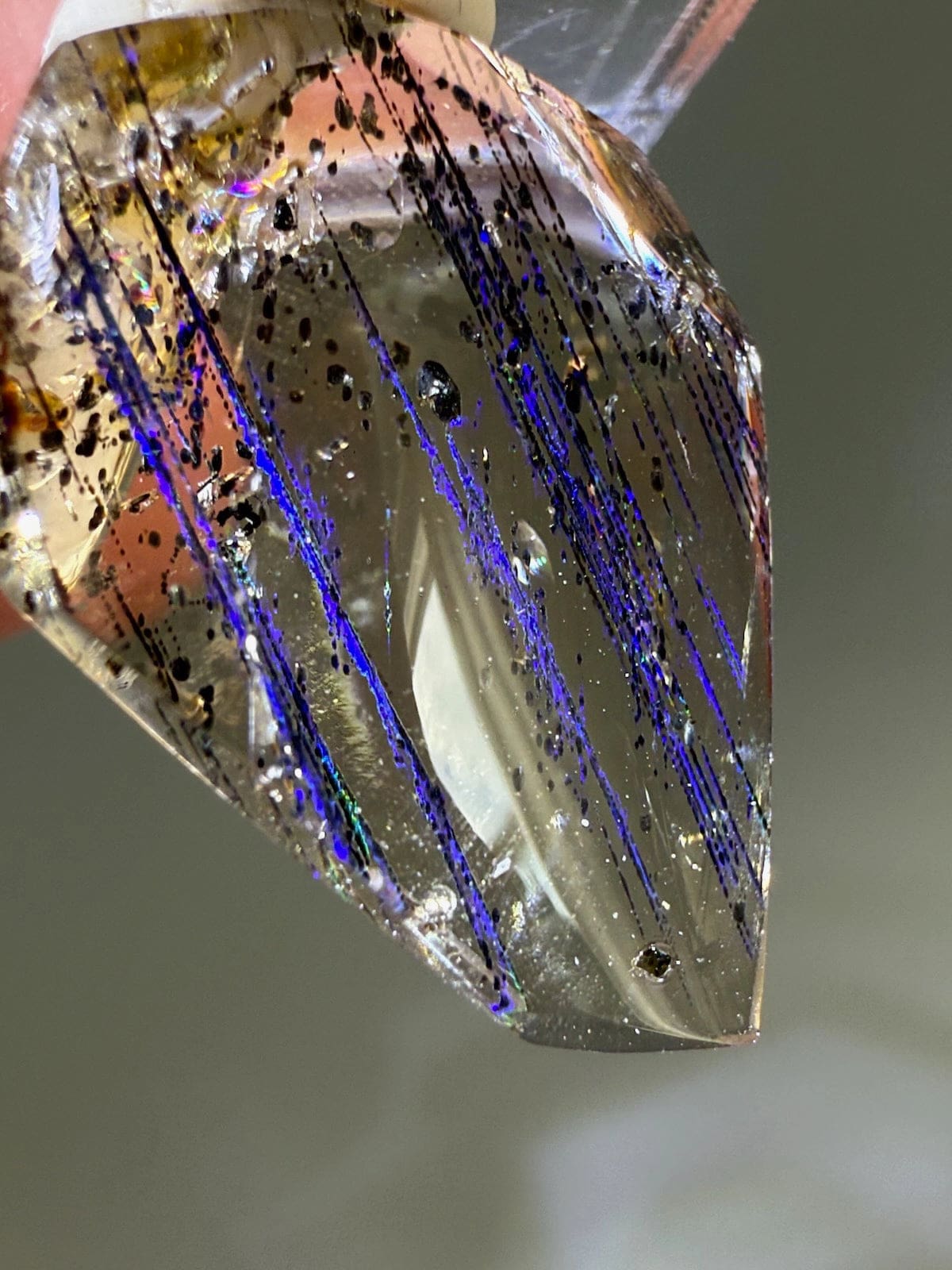 Rare Rainbow Scapolite