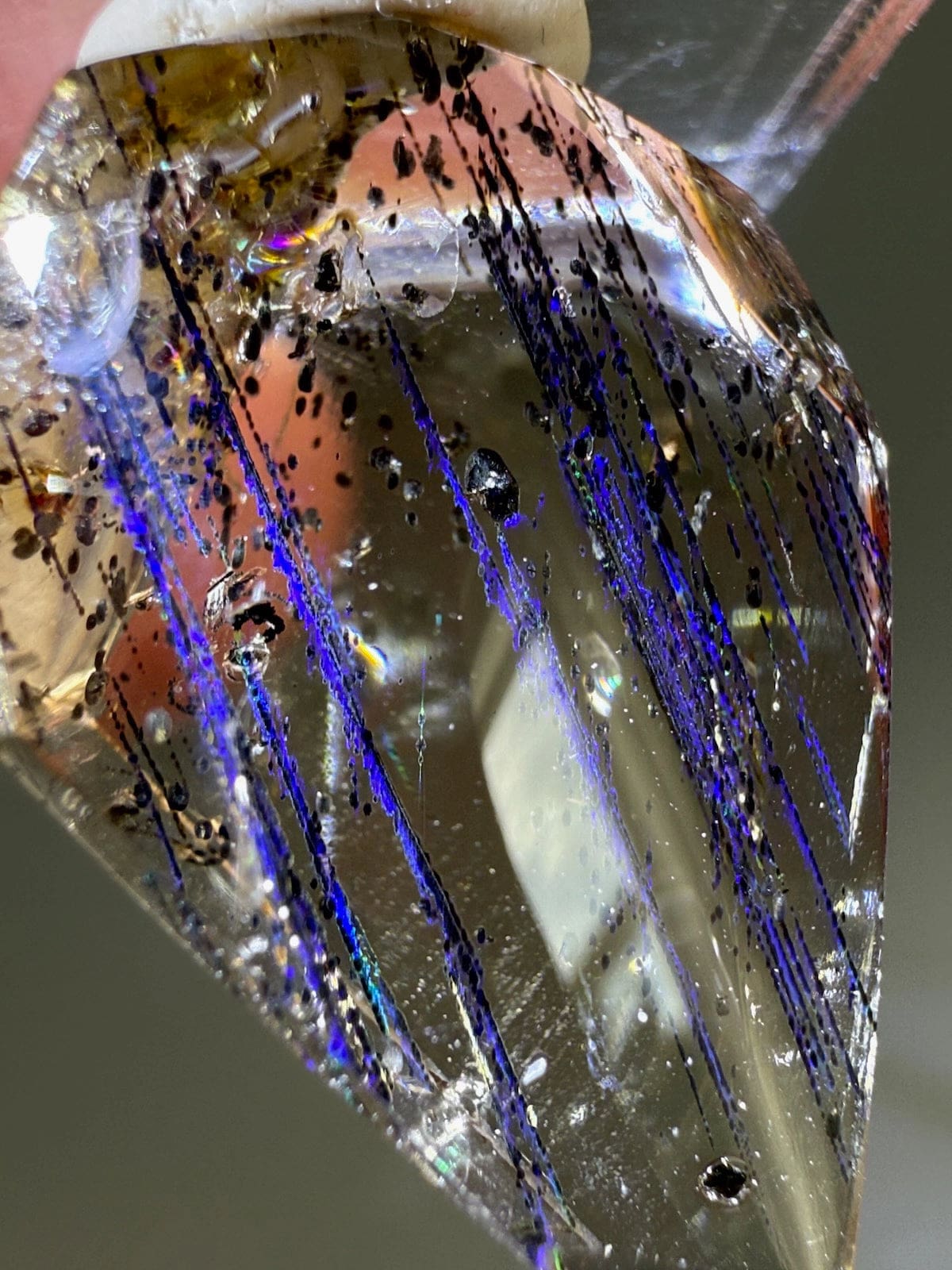Rare Rainbow Scapolite
