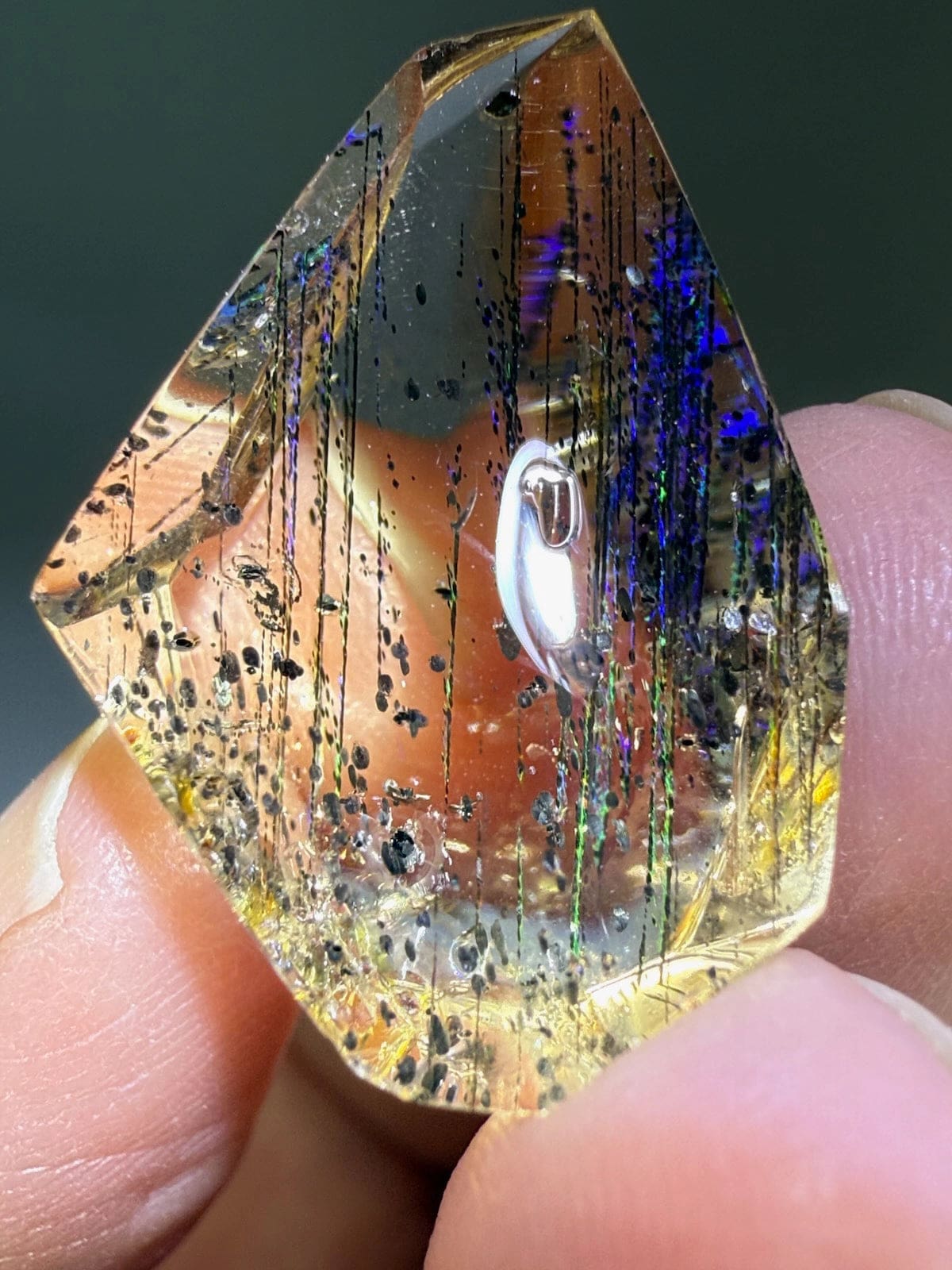 Rare Rainbow Scapolite