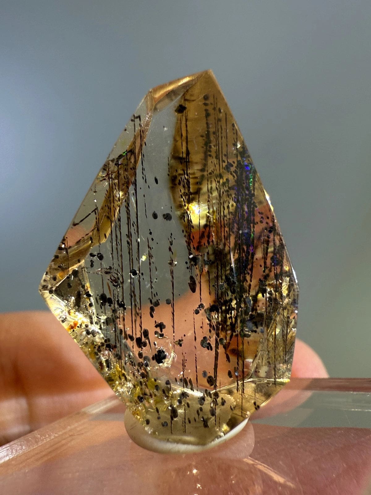 Rare Rainbow Scapolite