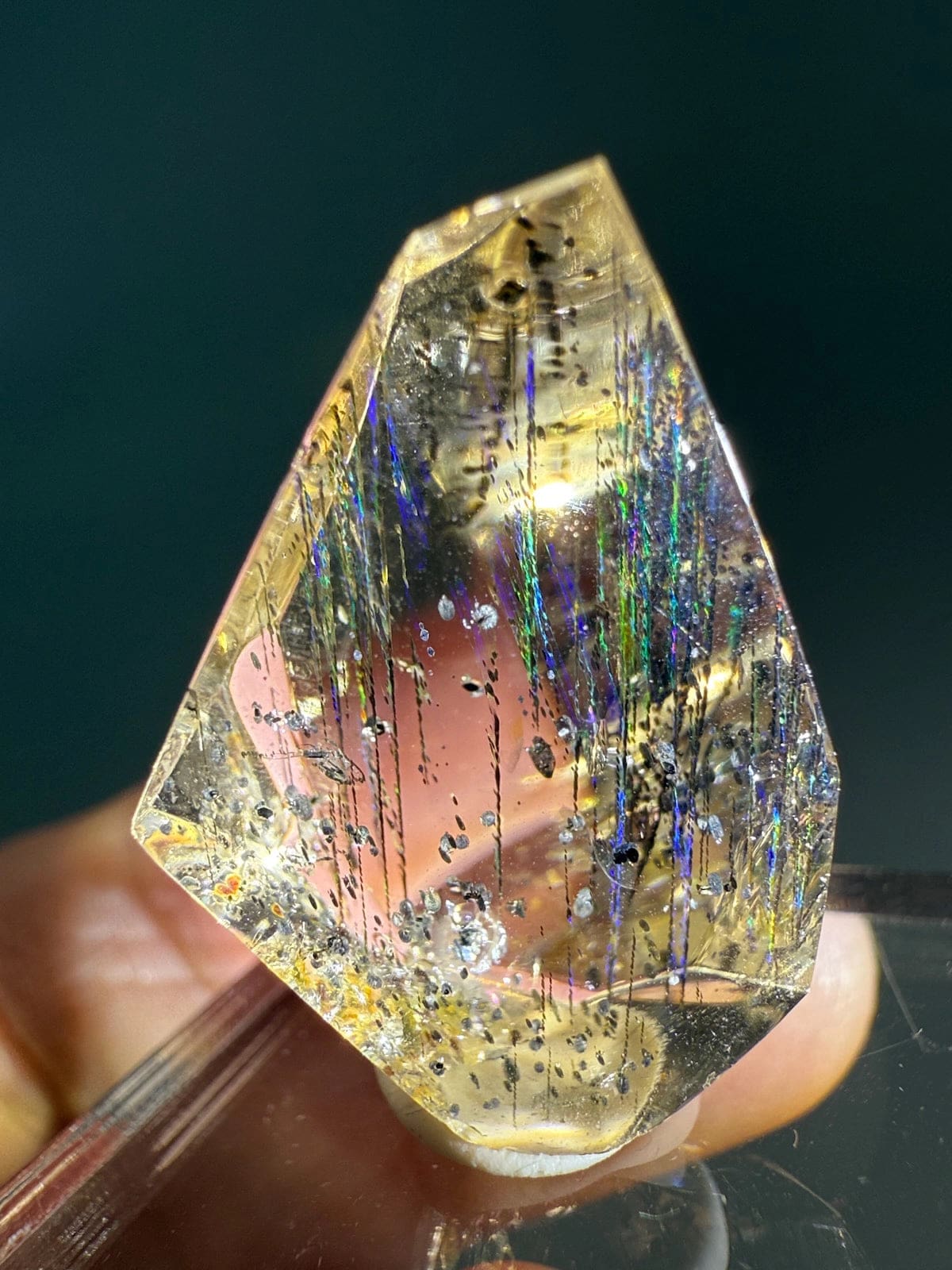 Rare Rainbow Scapolite