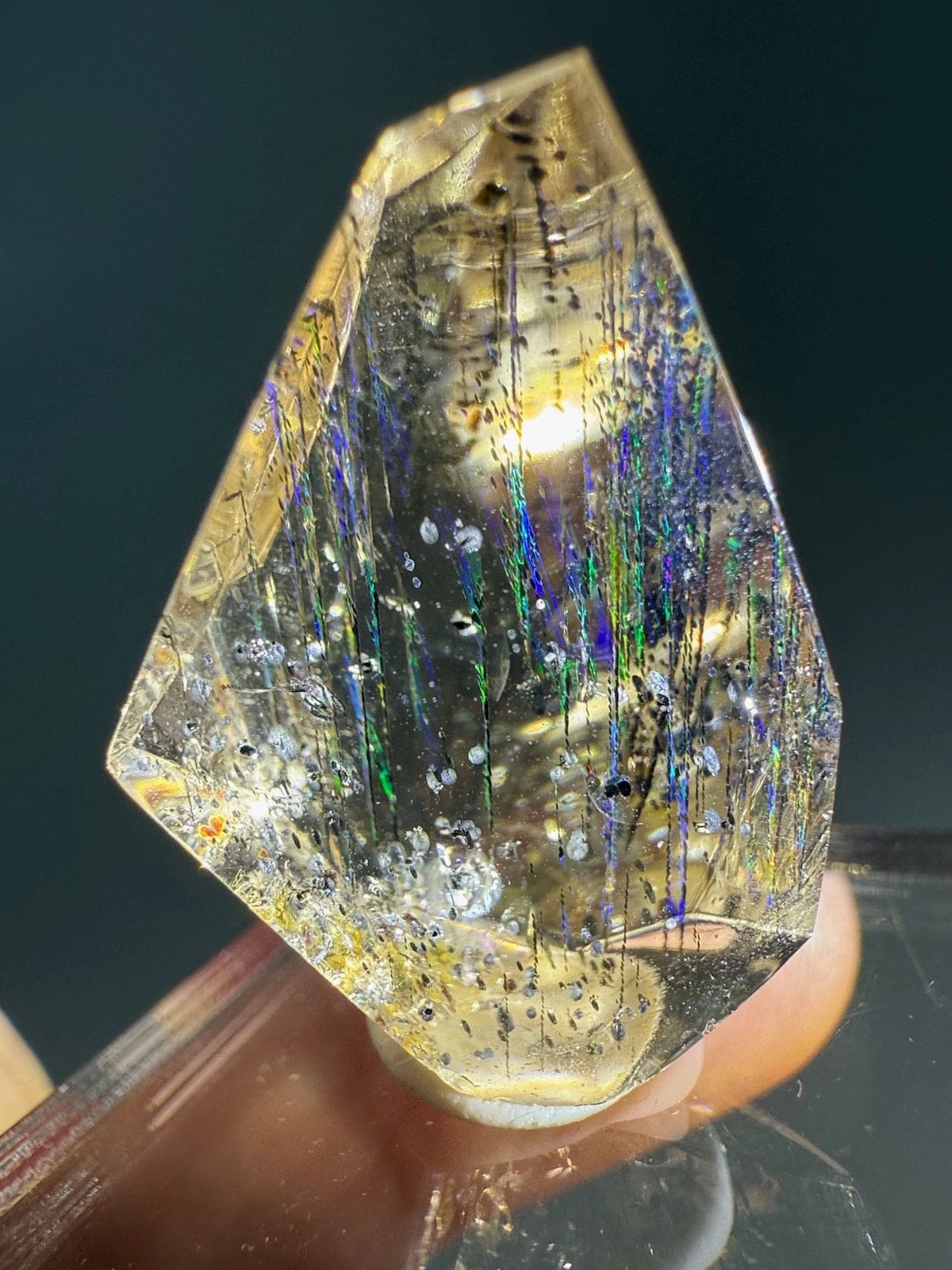 Rare Rainbow Scapolite