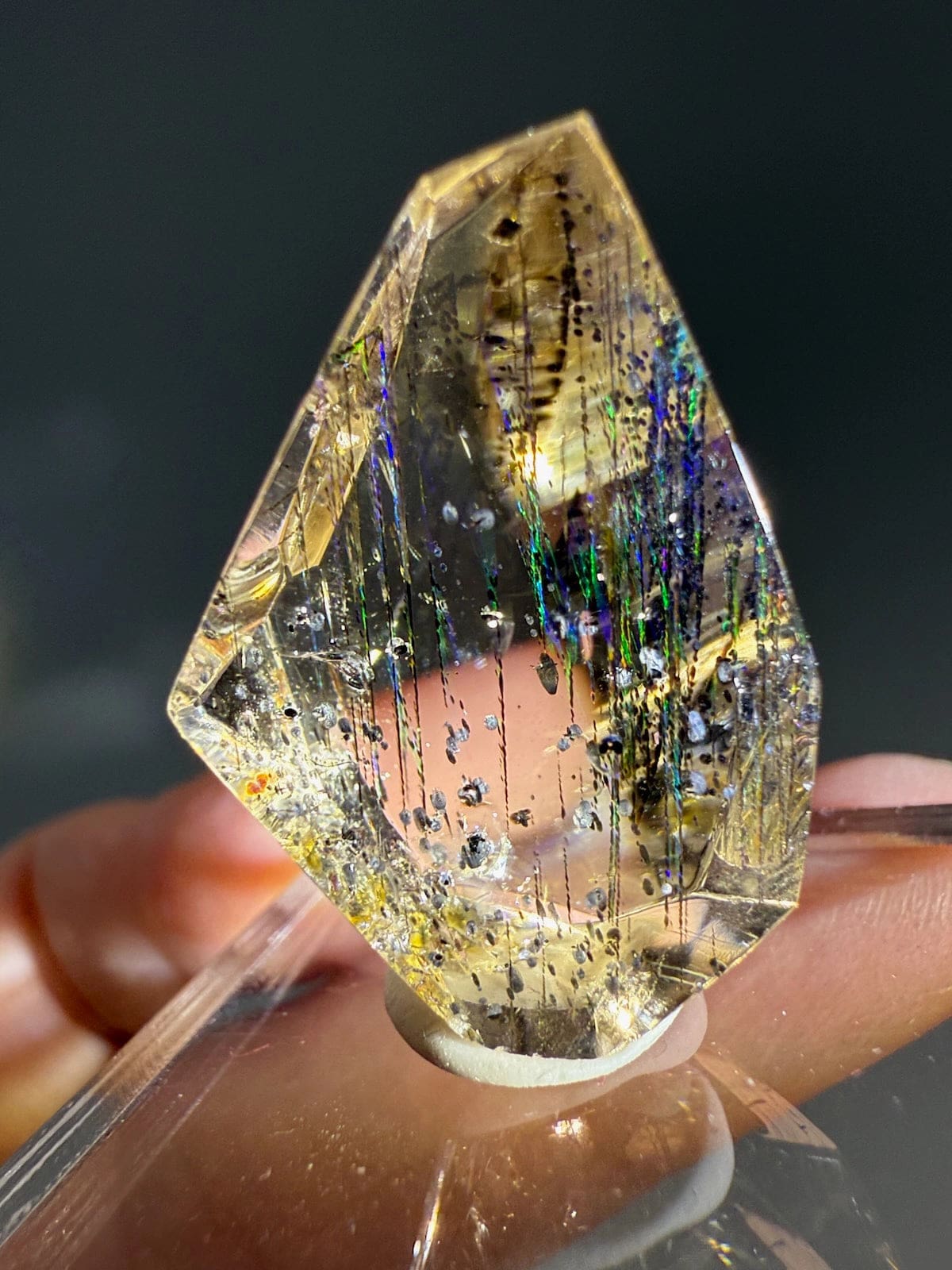 Rare Rainbow Scapolite