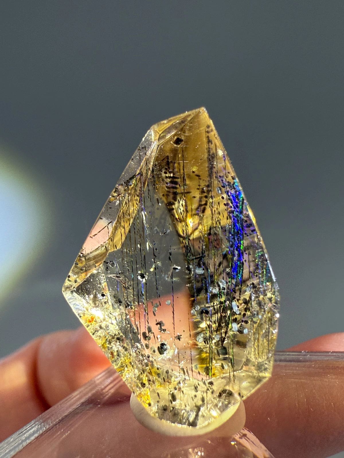 Rare Rainbow Scapolite