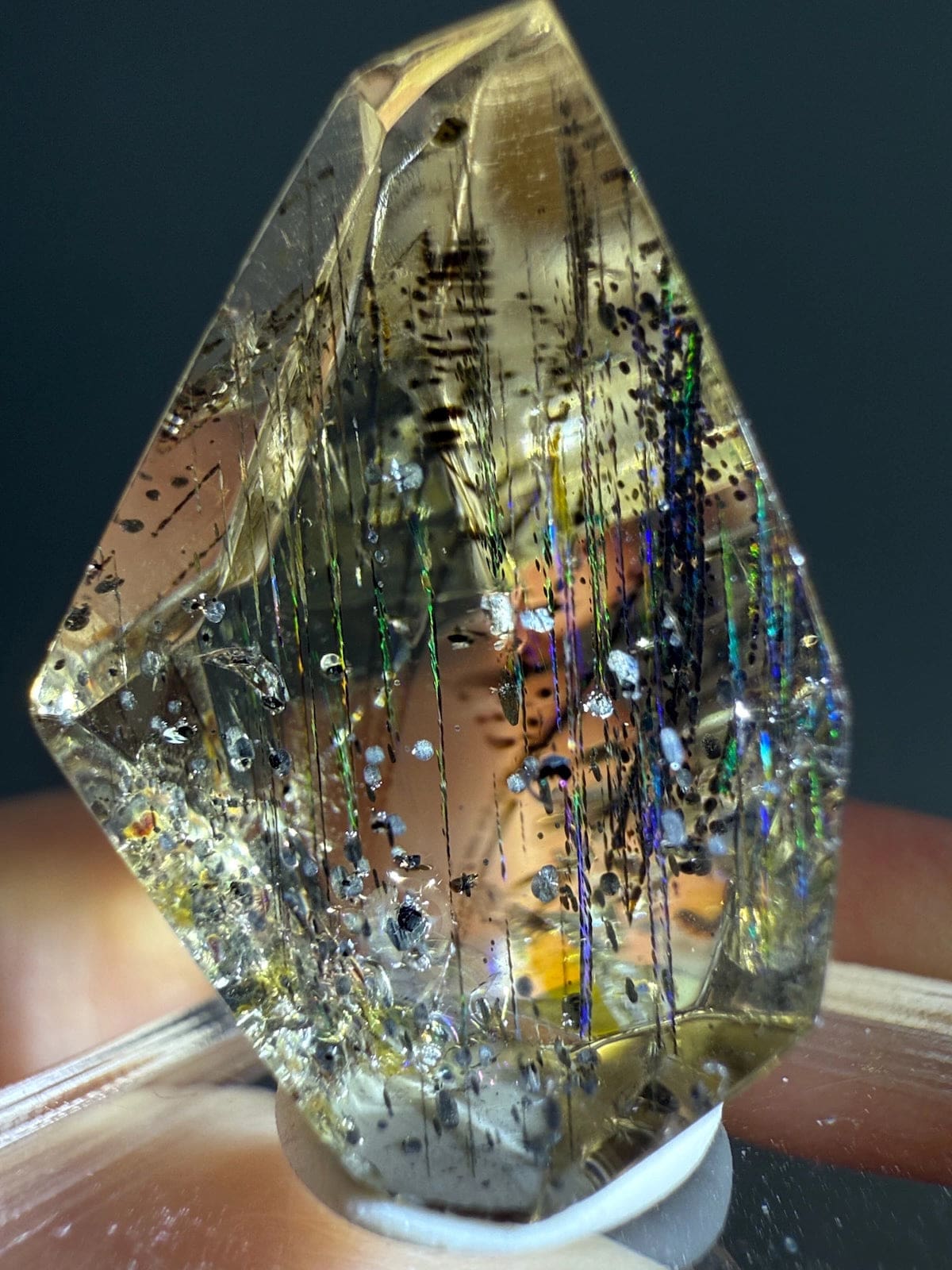 Rare Rainbow Scapolite
