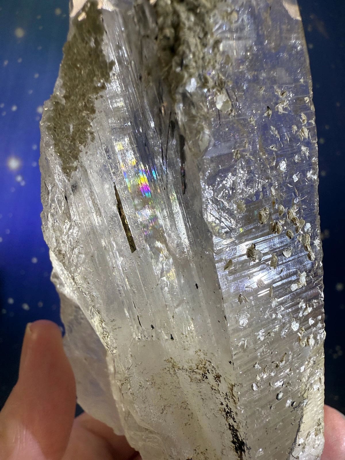 Self Healed Clear Quartz