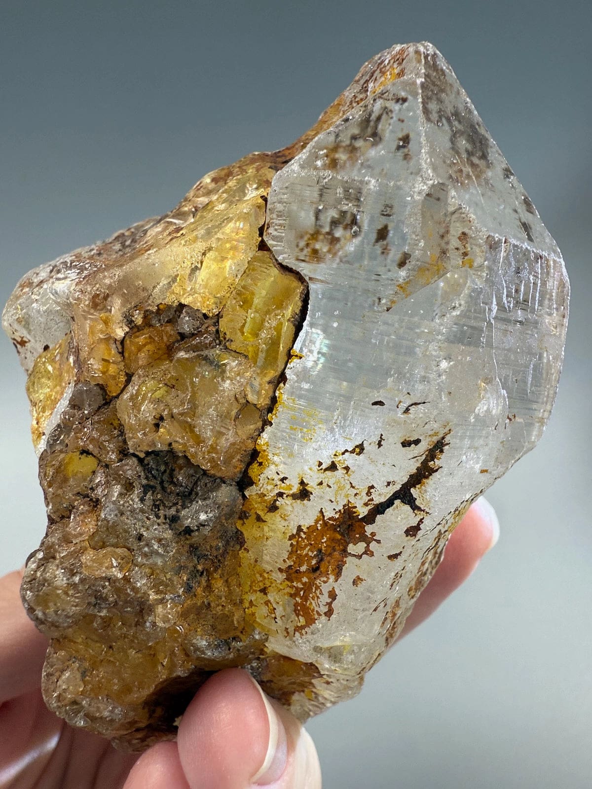 Self Healed Golden Healer Quartz A