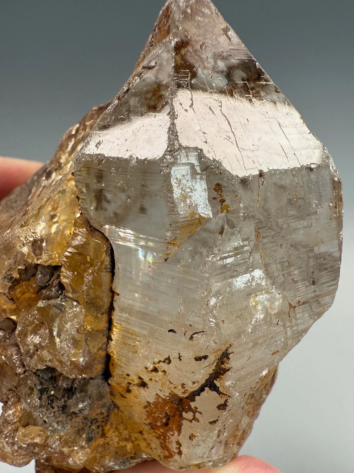Self Healed Golden Healer Quartz A