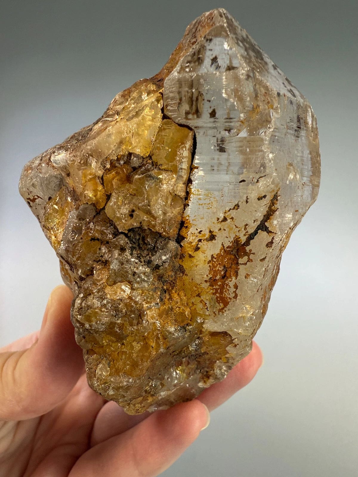Self Healed Golden Healer Quartz A