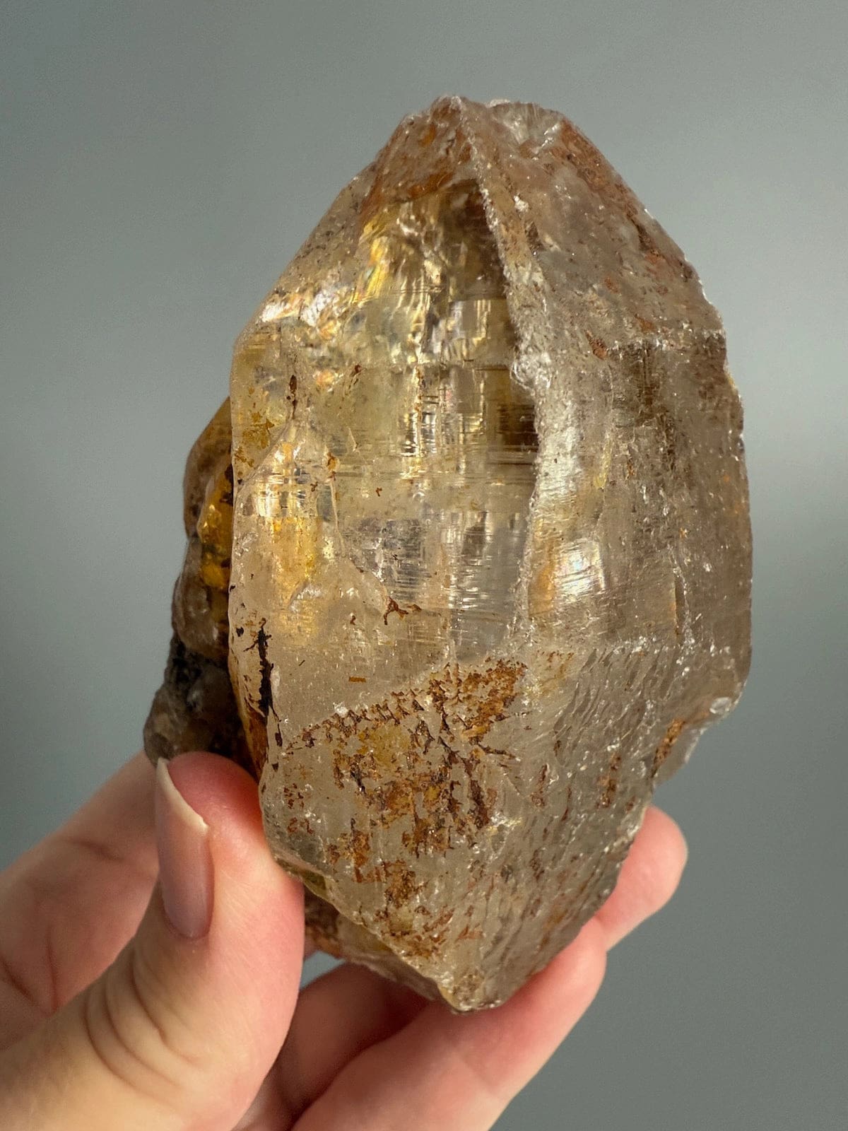 Self Healed Golden Healer Quartz A