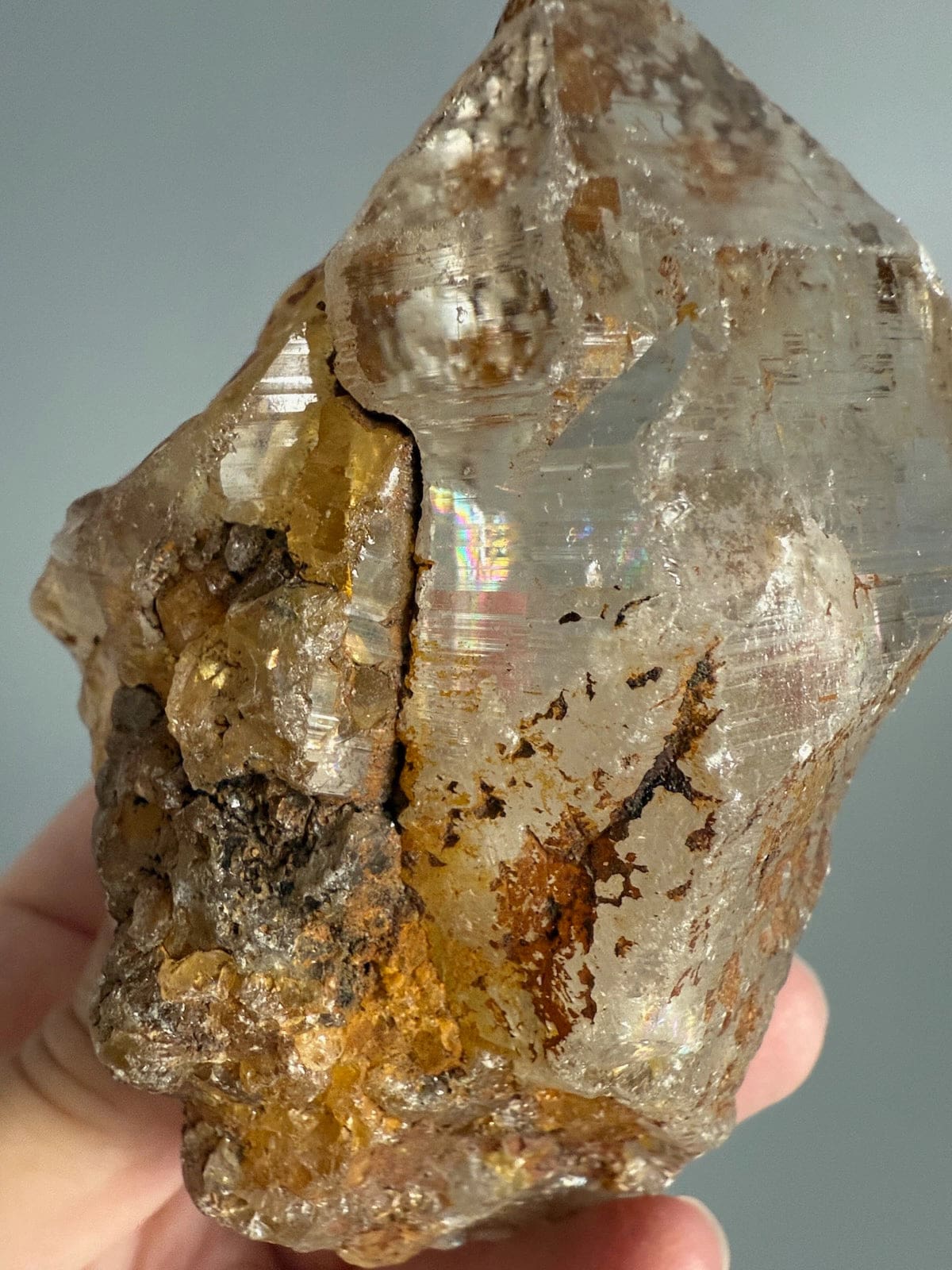 Self Healed Golden Healer Quartz A
