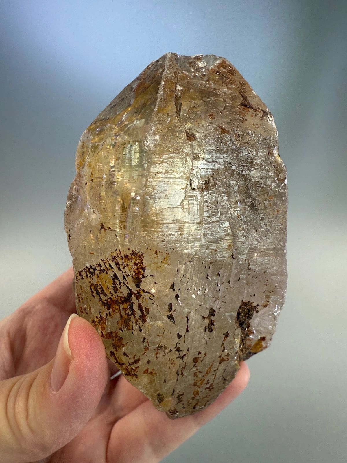 Self Healed Golden Healer Quartz A