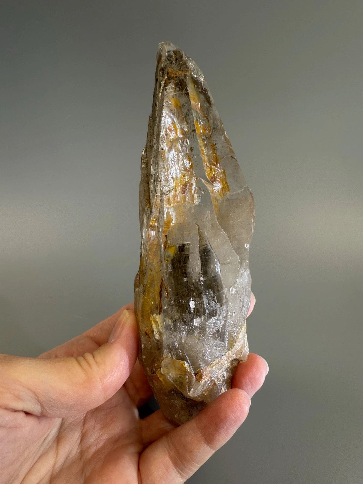 Self Healed Golden Healer Quartz B