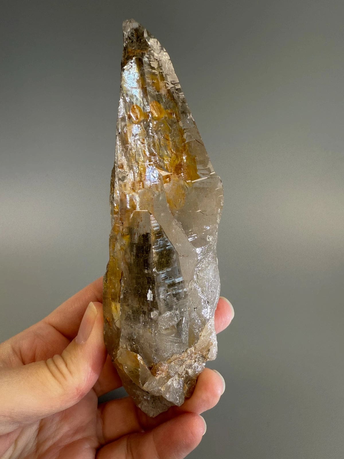 Self Healed Golden Healer Quartz B