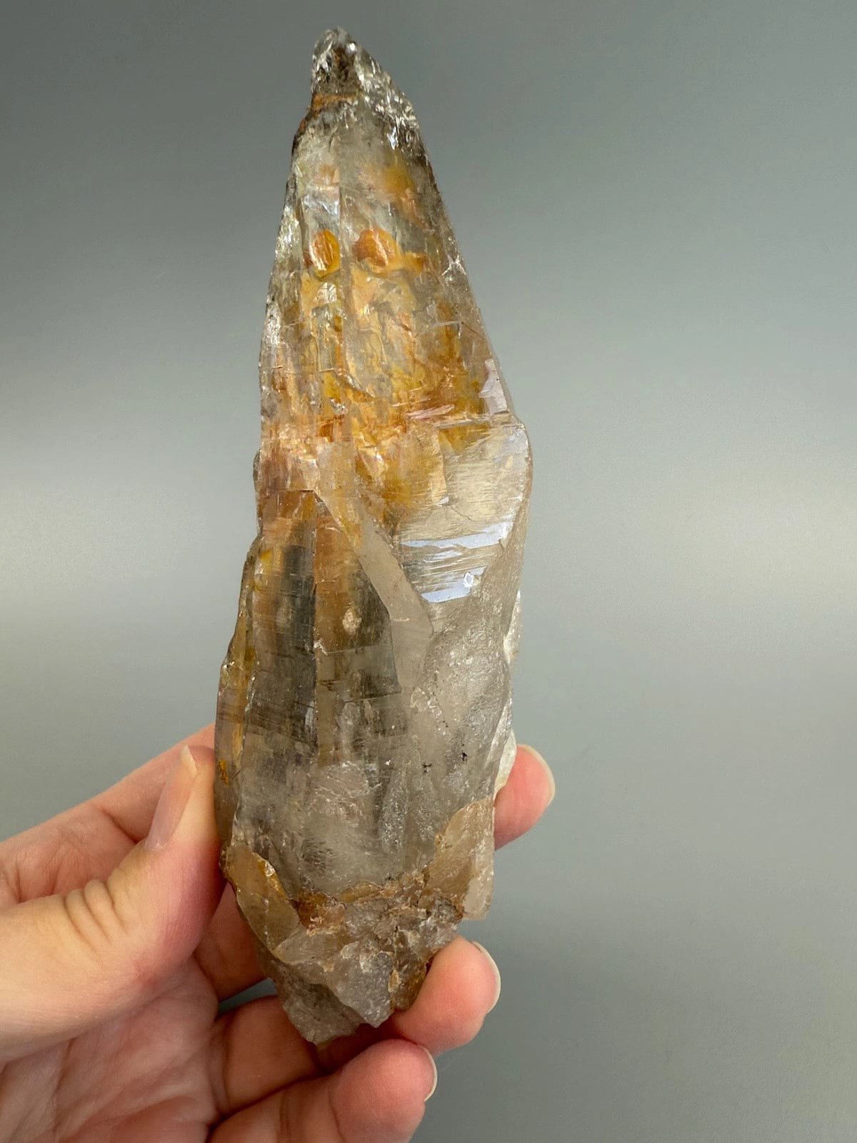 Self Healed Golden Healer Quartz B