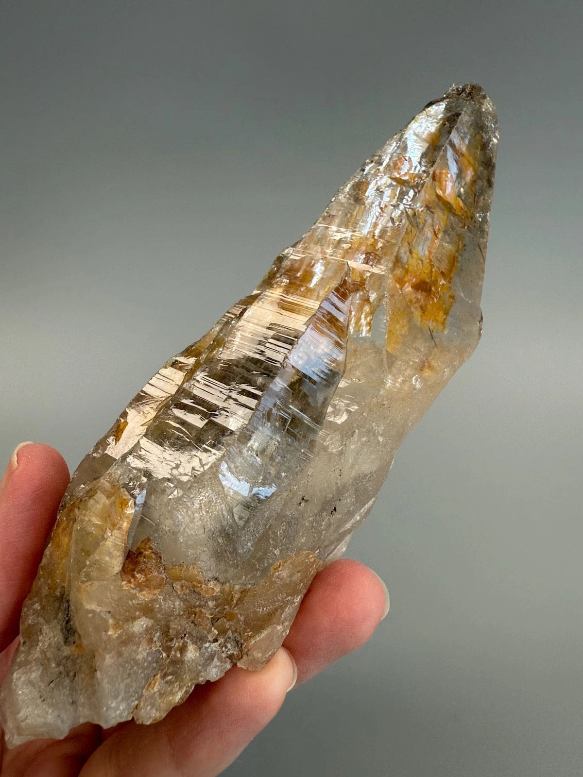 Self Healed Golden Healer Quartz B