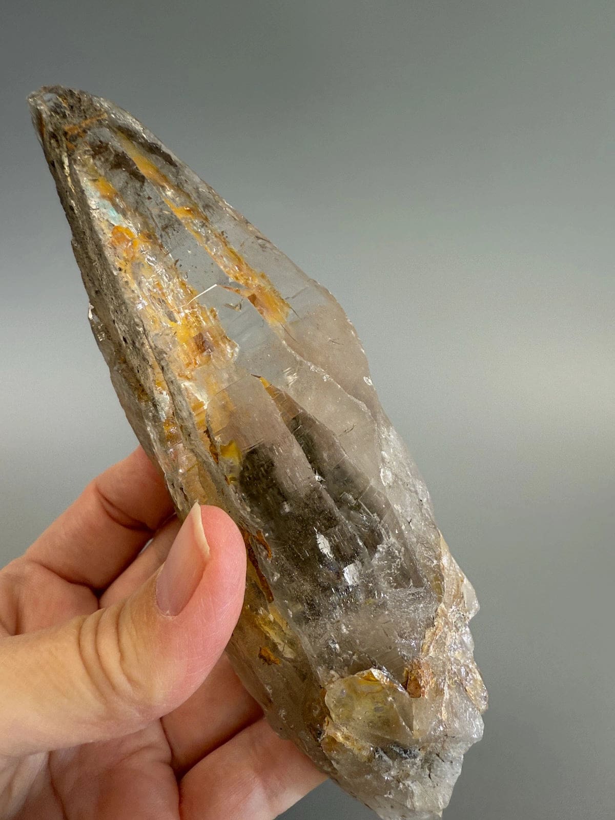 Self Healed Golden Healer Quartz B