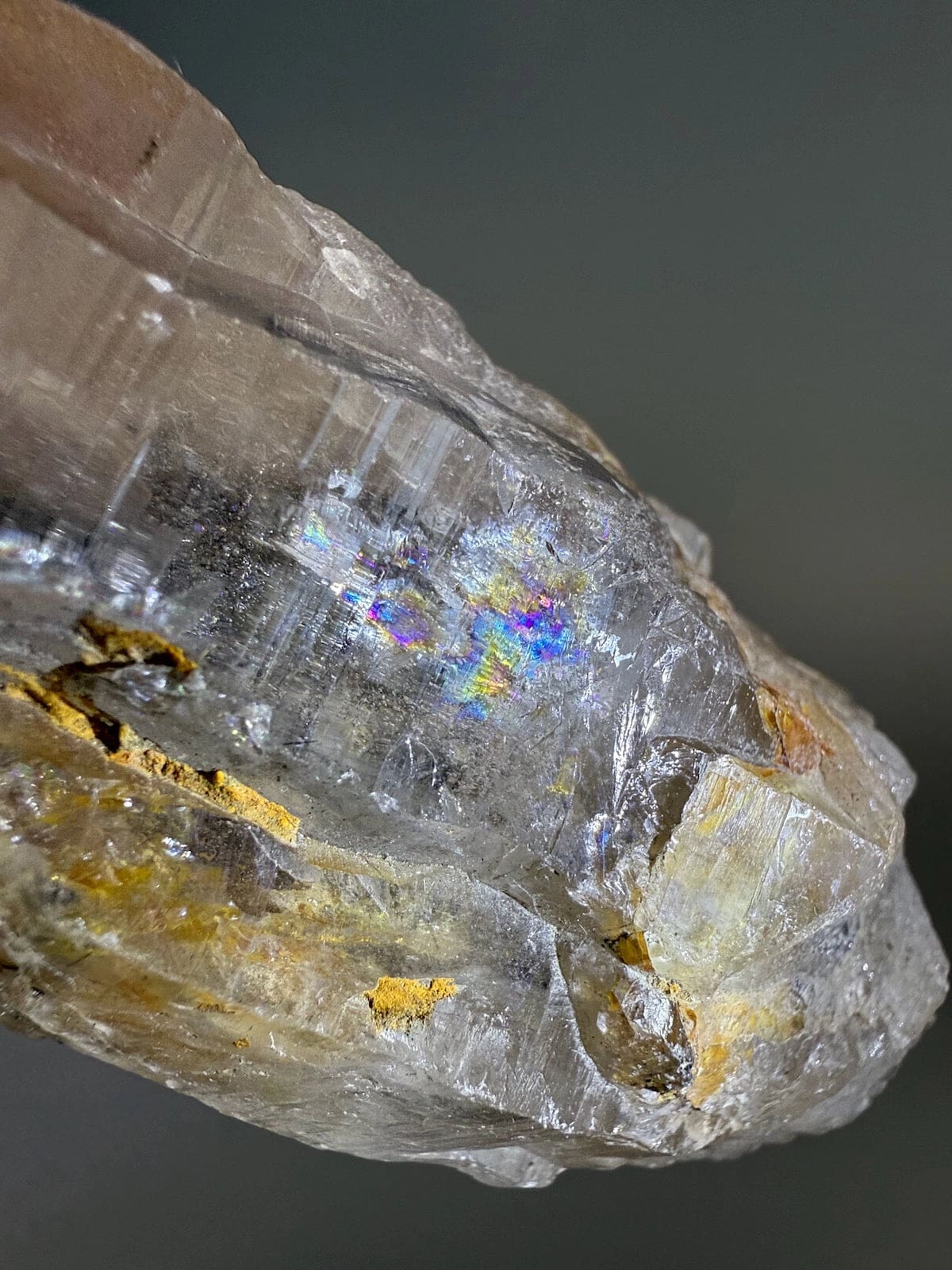 Self Healed Golden Healer Quartz B