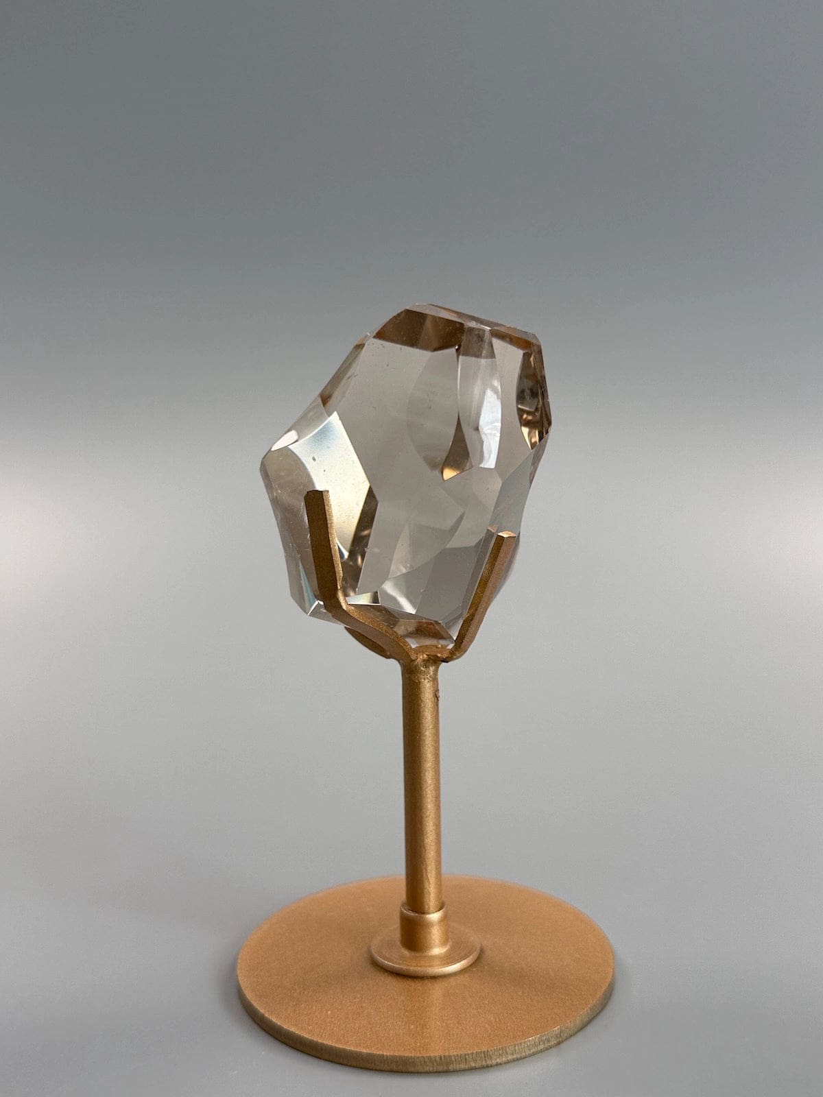 Smokey Quartz Free Form with Phantoms