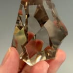 Smokey Quartz Free Form with Phantoms
