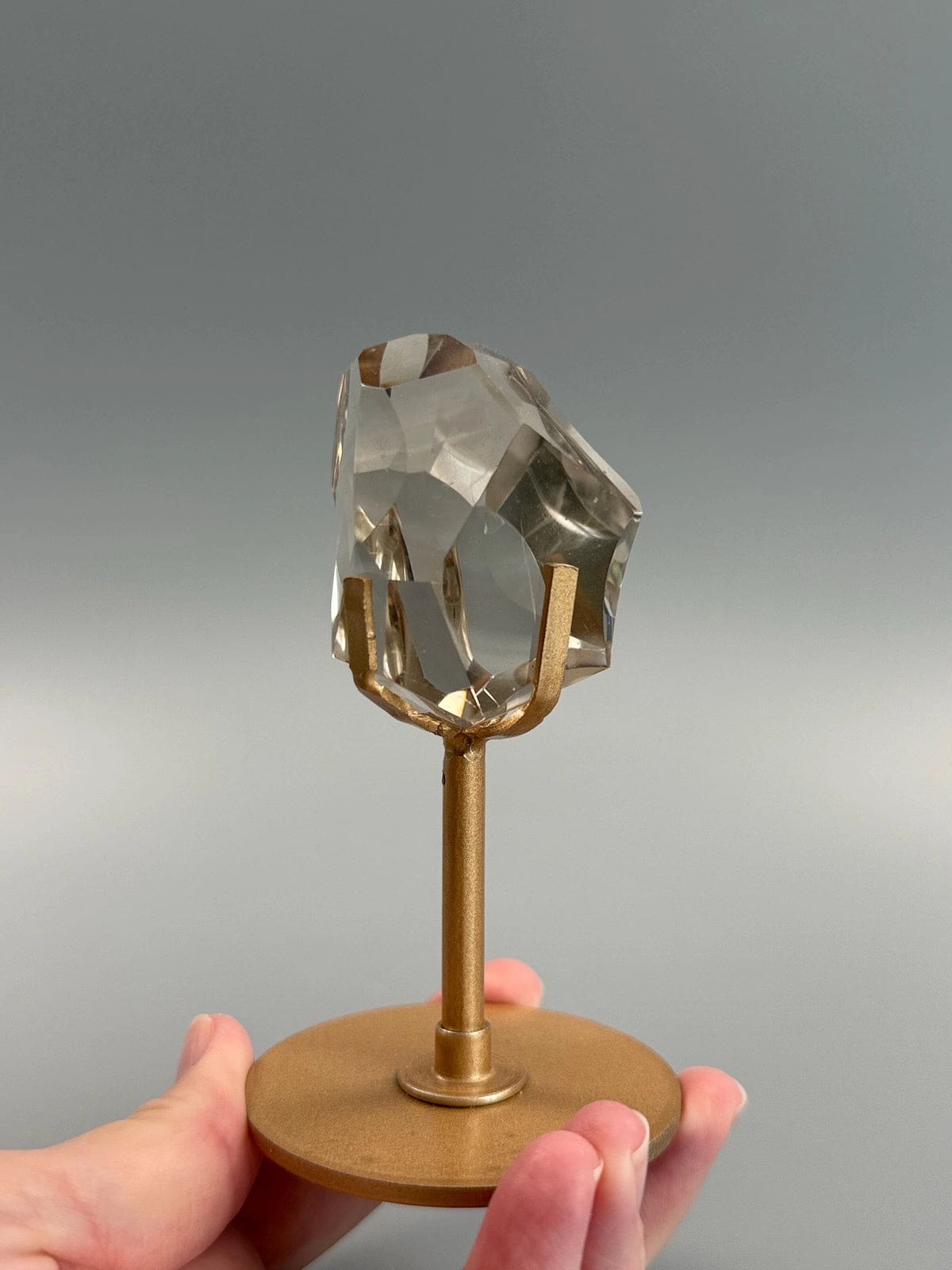 Smokey Quartz Free Form with Phantoms