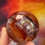 Star Fire Quartz Sphere