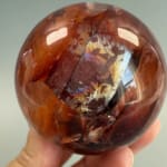 Star Fire Quartz Sphere