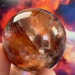 Star Fire Quartz Sphere