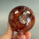 Star Fire Quartz Sphere