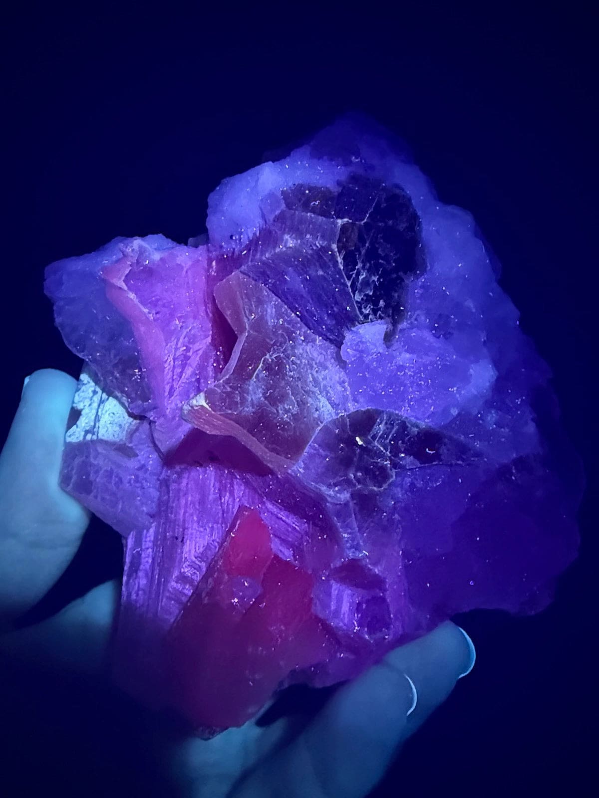 Star Muscovite with Pink Lithium
