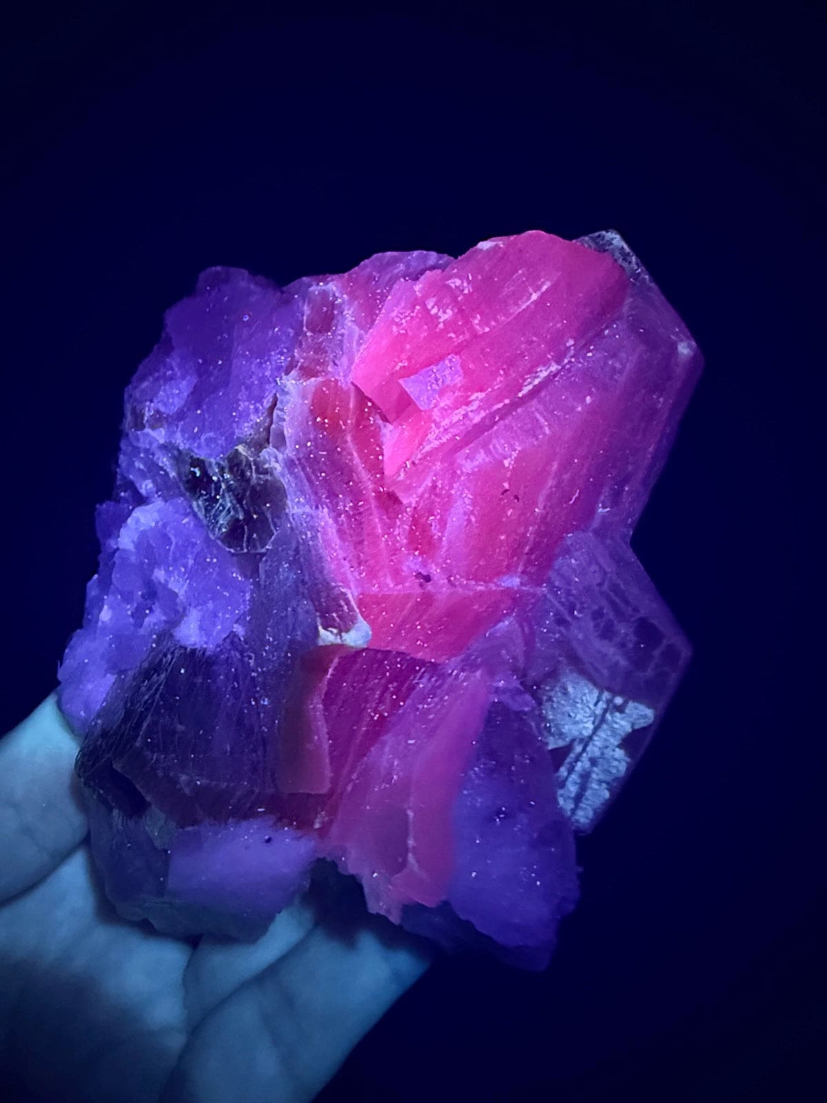 Star Muscovite with Pink Lithium
