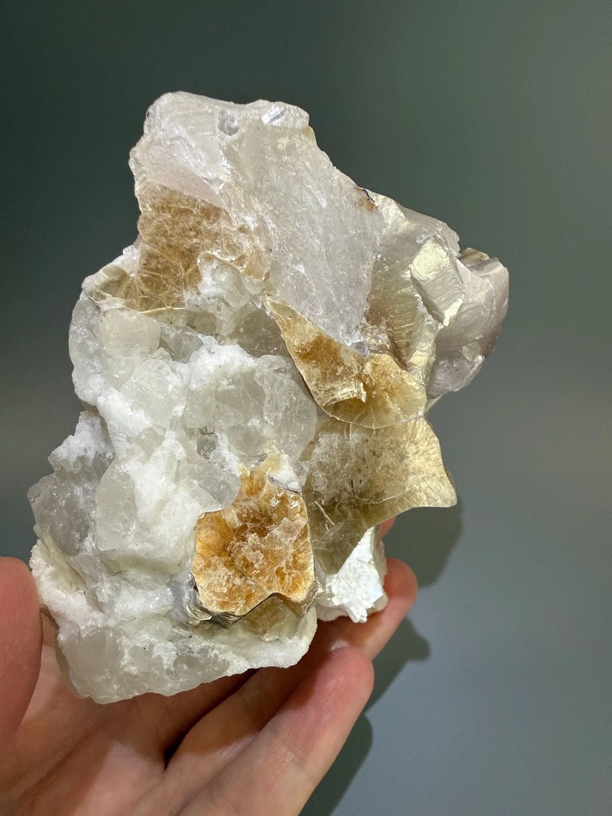 Star Muscovite with Pink Lithium