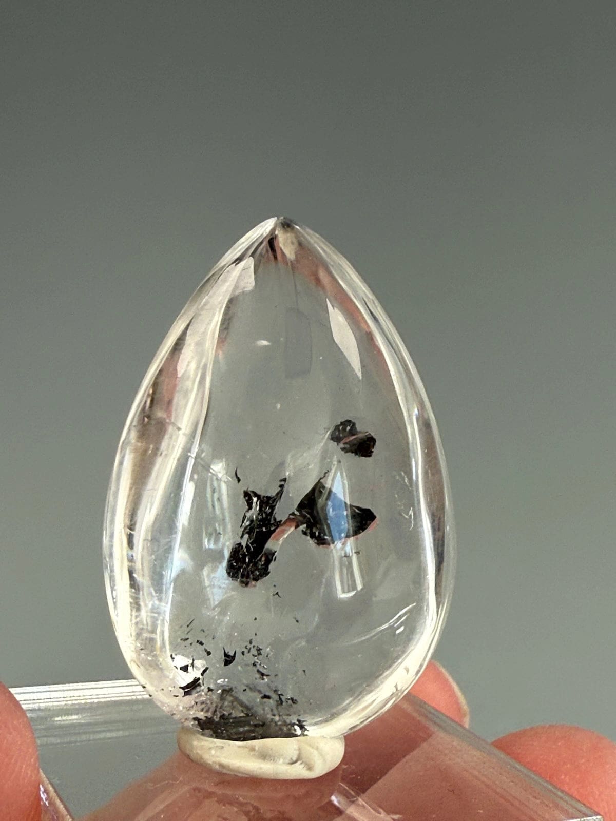 Tear Drop Enhydro Quartz