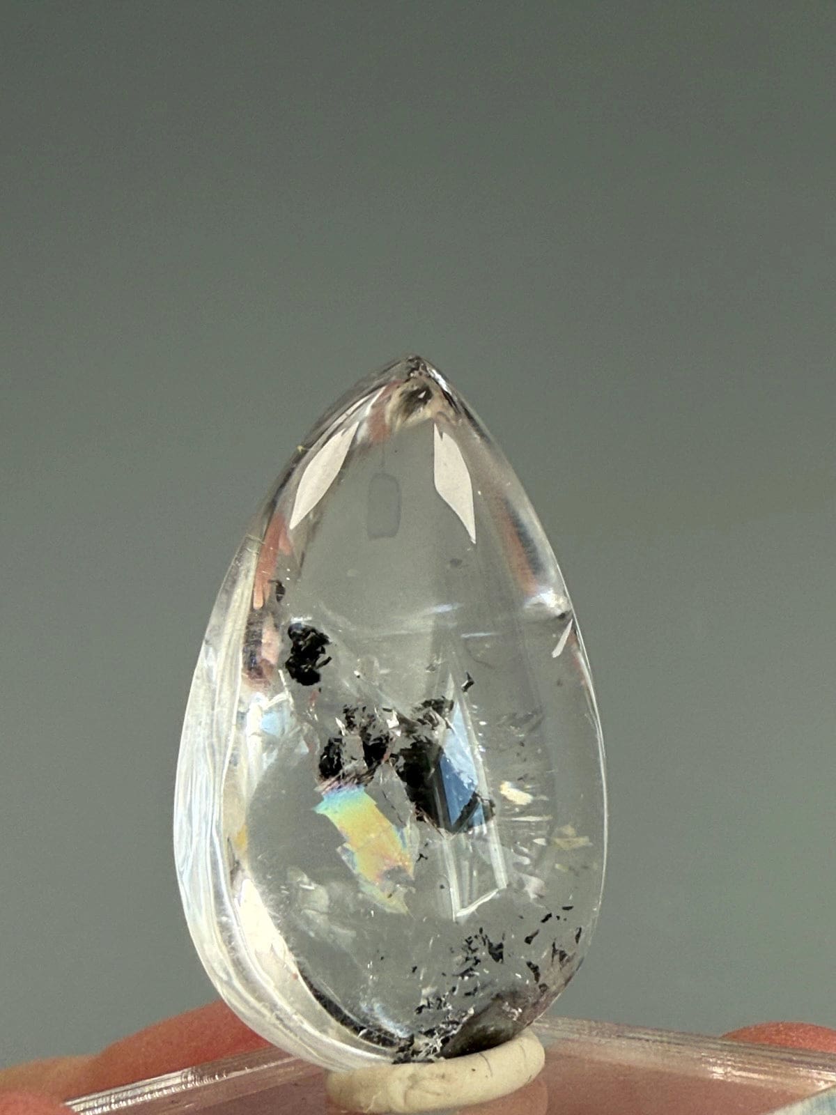 Tear Drop Enhydro Quartz