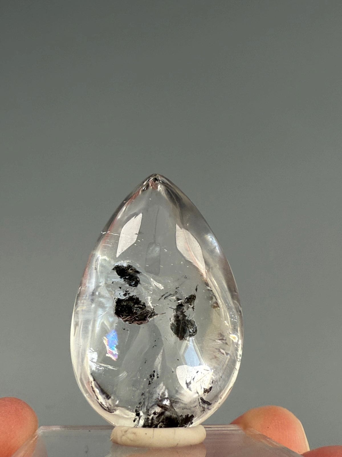 Tear Drop Enhydro Quartz
